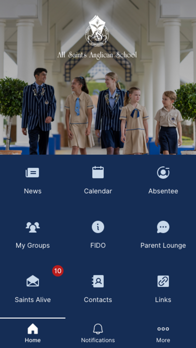 All Saints Anglican School Screenshot