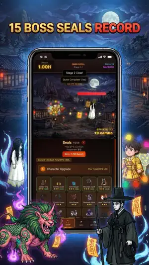Idle Exorcist: Demon Hunt RPG screenshot 3