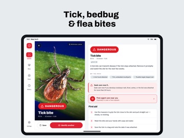 Bug Identifier: BugAlert iPad screenshot