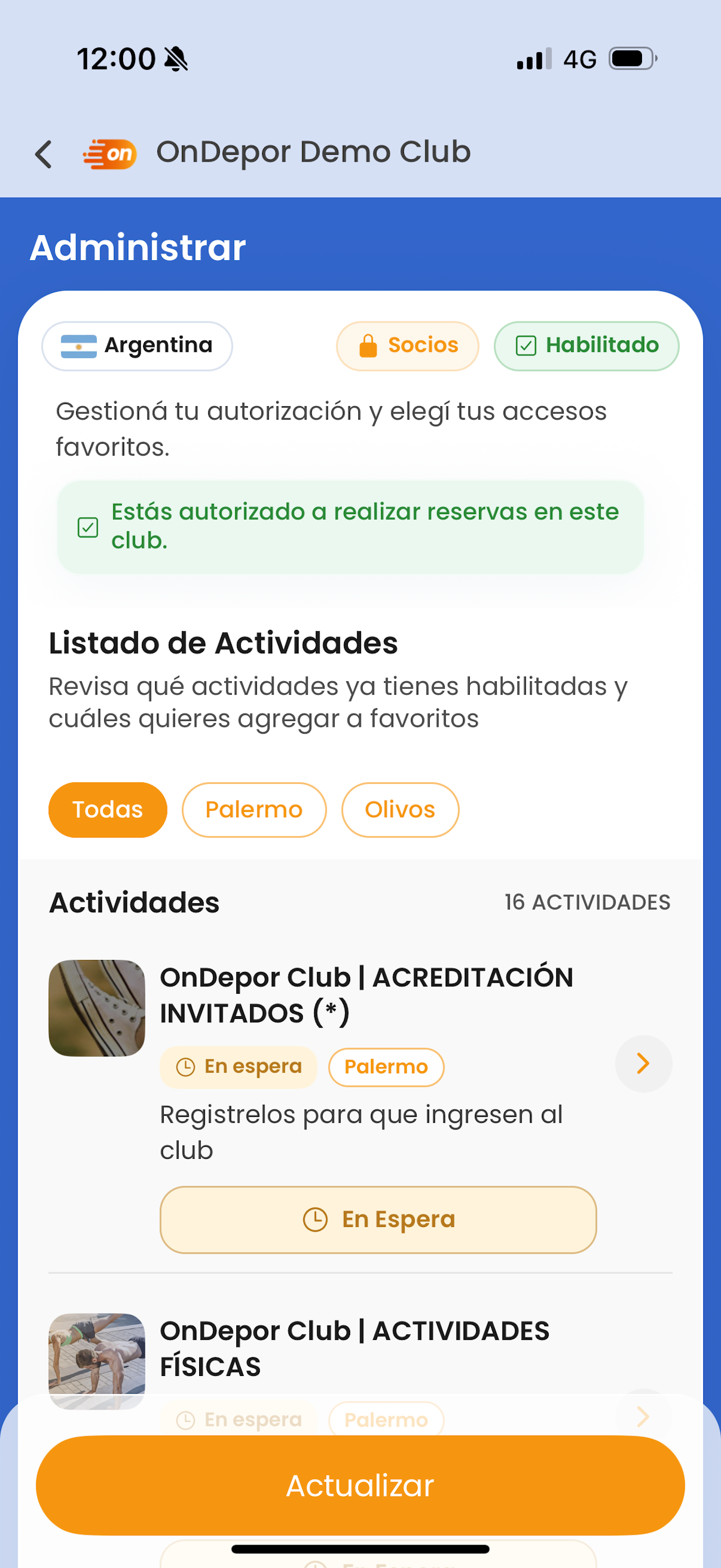 OnDepor screenshot 9