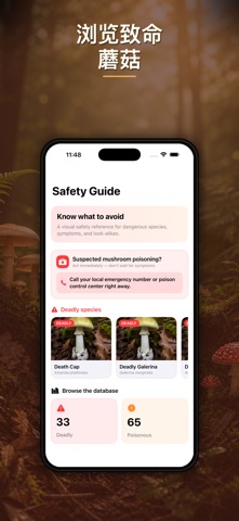 蘑菇识别器：Shroomly screenshot