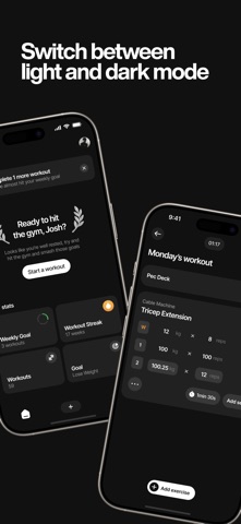 Logro: Gym & Workout Tracker screenshot