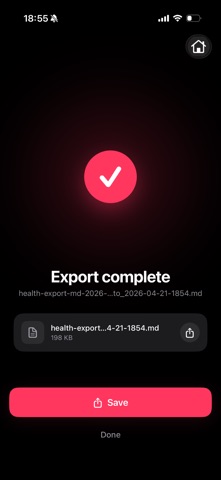 Health Export Kit Screenshot 5 of 5
