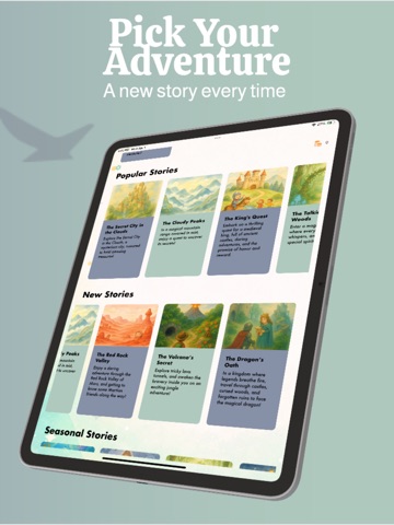 Interactive Story Co iPad screenshot