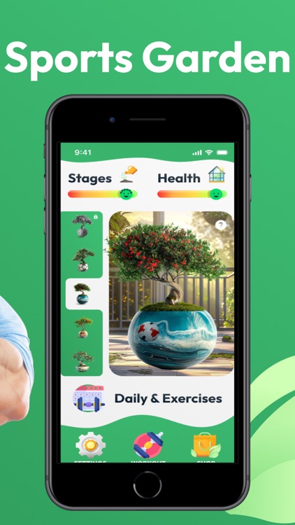 Sports Garden - Growth Plants