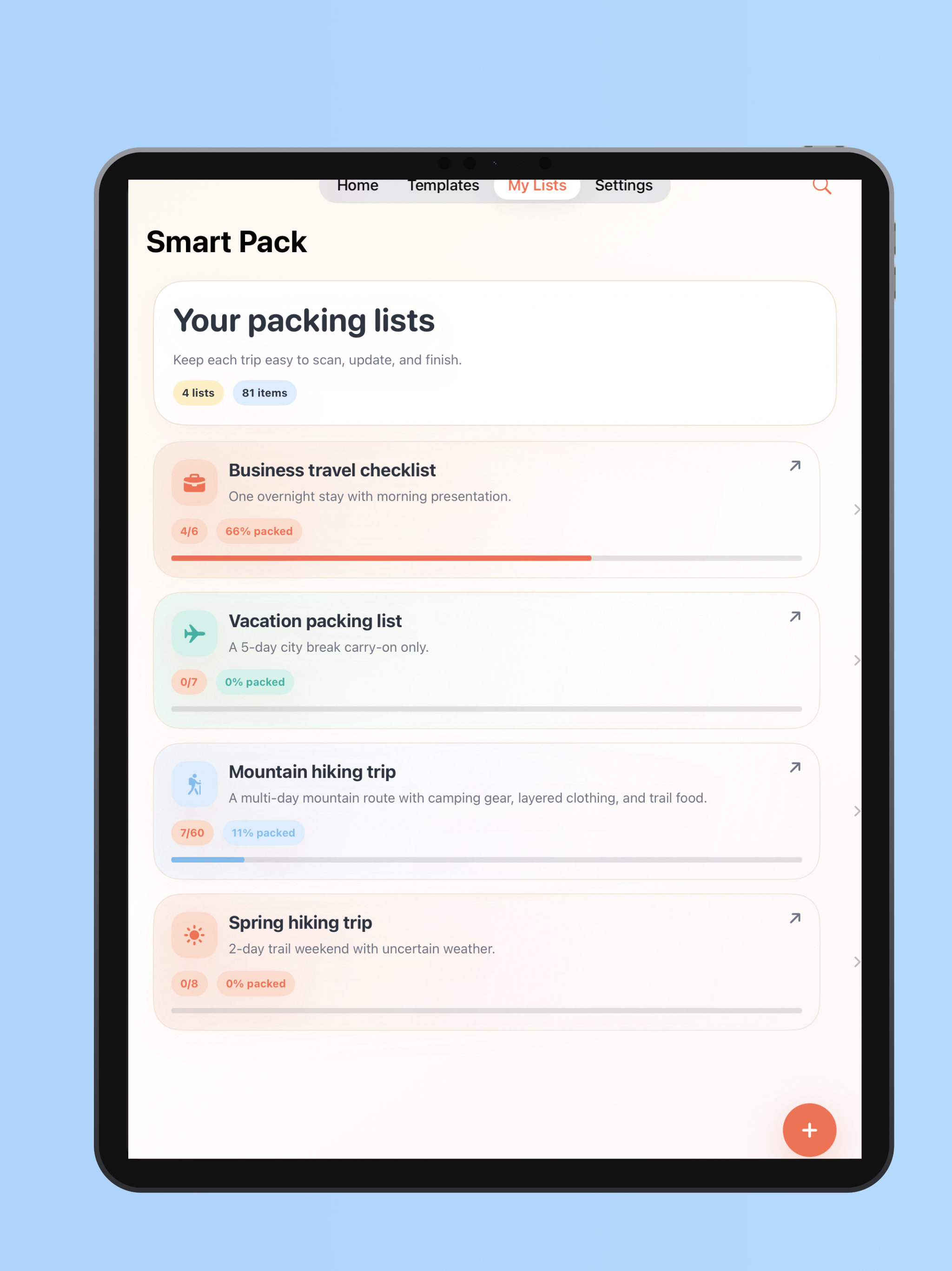 Smart Pack: made travel easy screenshot 9