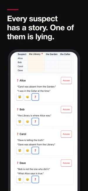 Testimony: Daily Deduction screenshot 1