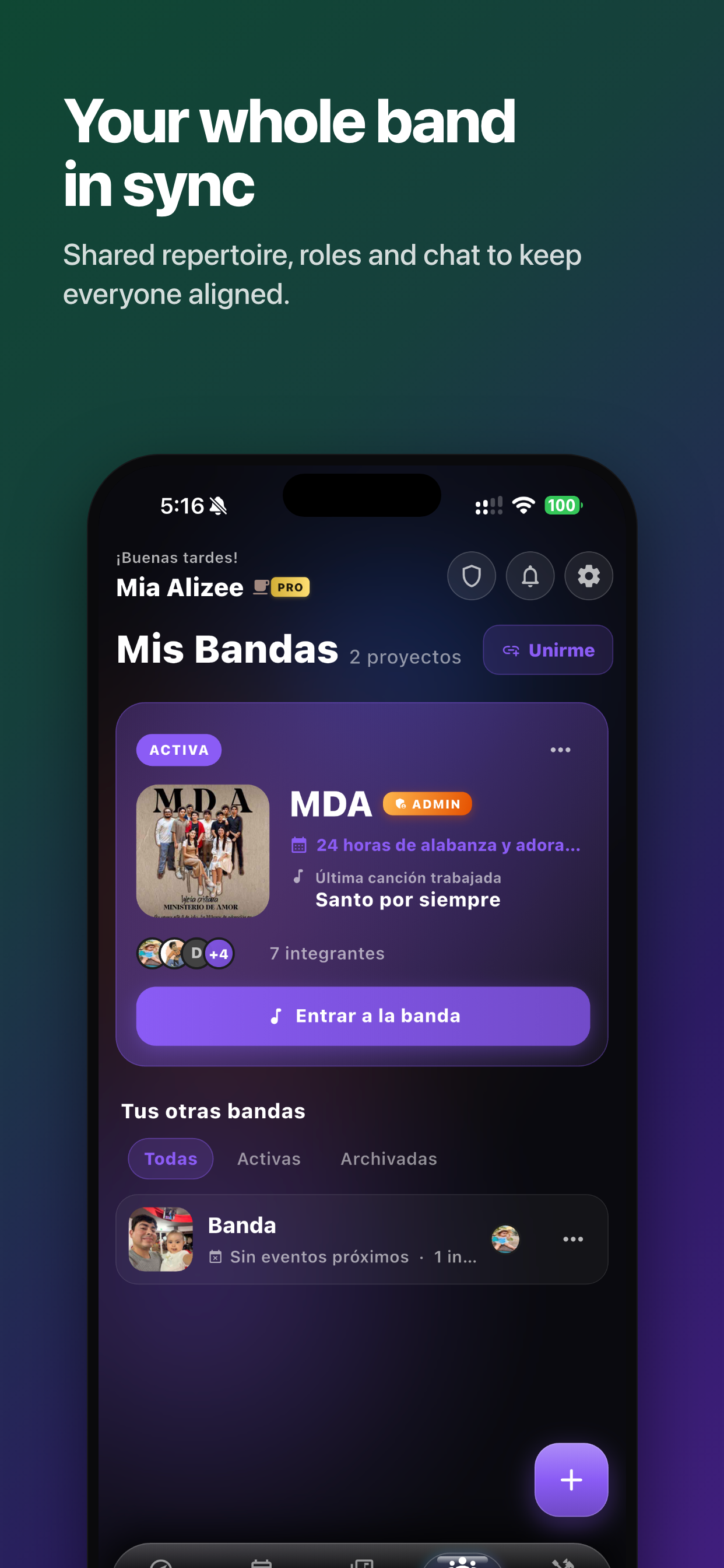 Setlio: Acordes y Setlists screenshot 4