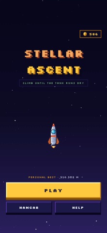 Screenshot 1 of Stellar Ascent: Space Arcade App