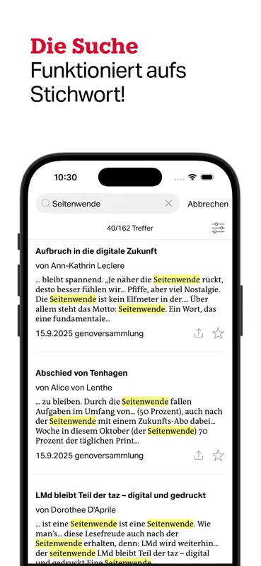 taz, die tageszeitung screenshot 9 of 10