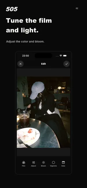 505 Camera screenshot 2