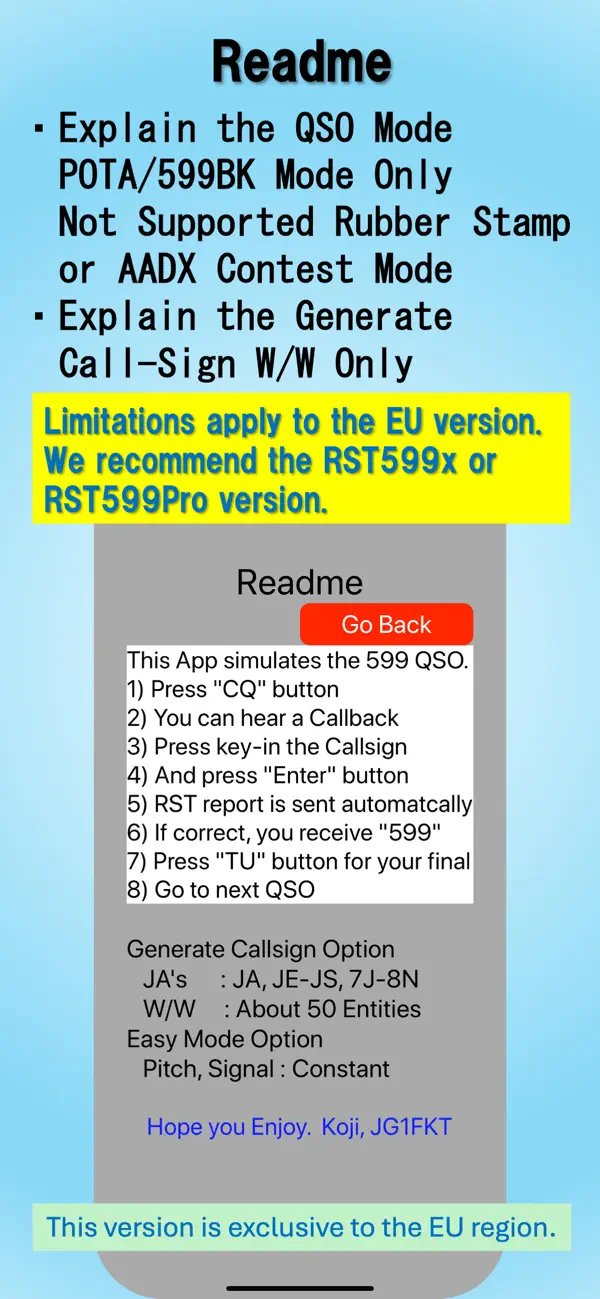 Screenshot #3 pour RST 599EU
