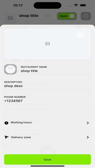 GoGo Seller Screenshot