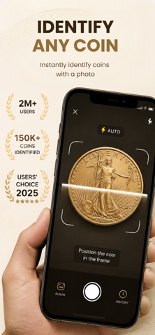CoinScope: AI Coin Identifier iPhone screenshot