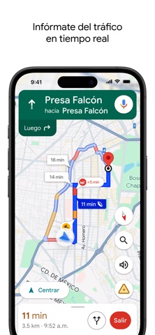 Google Maps App Store preview screenshot 1