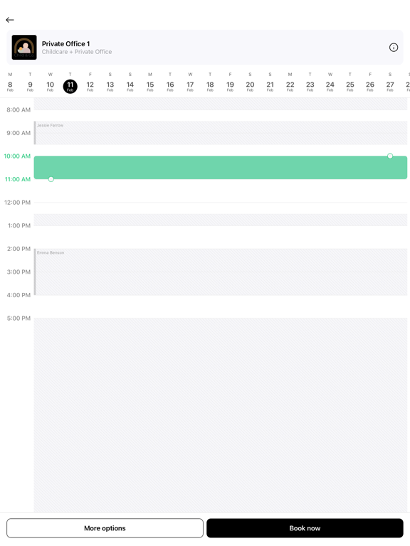Child and Company iPad screenshot 1 - Productivity app