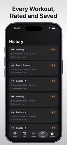 Workout Day: Gym App & Tracker Screenshot 8 of 9