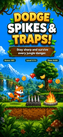 Fox Runner - Jungle Trail screenshot 1