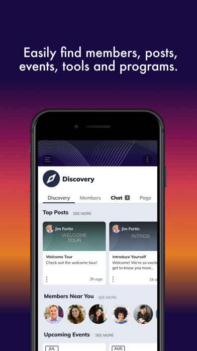 Jim Fortin Community iPhone screenshot 2 - Lifestyle app