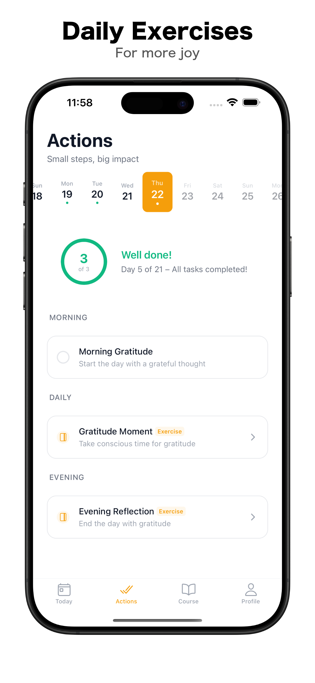 Gratitude Journal – Happiness screenshot 2