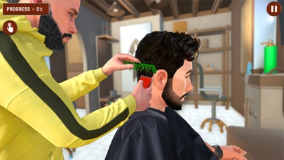 Barber Shop Hair Cutting Game Screenshot