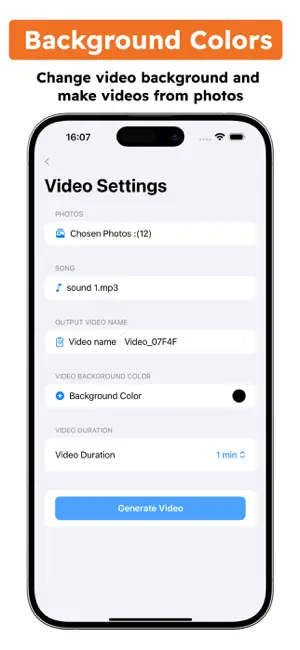 Photos to video add music screenshot 4