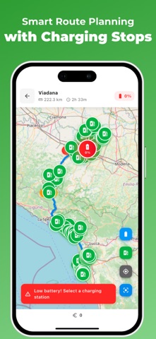 EV Charging Stations Planner screenshot