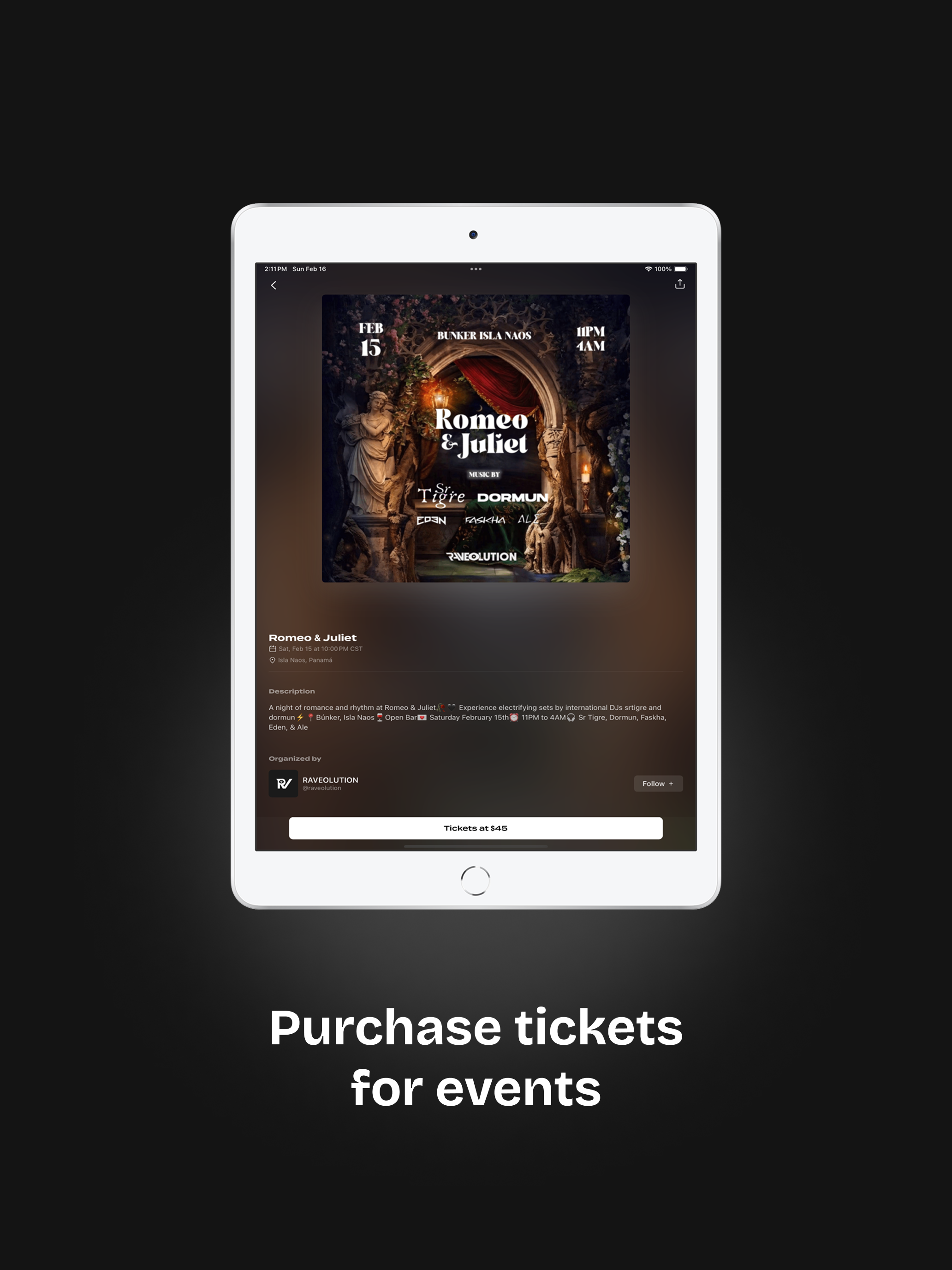Grooptickets screenshot 7