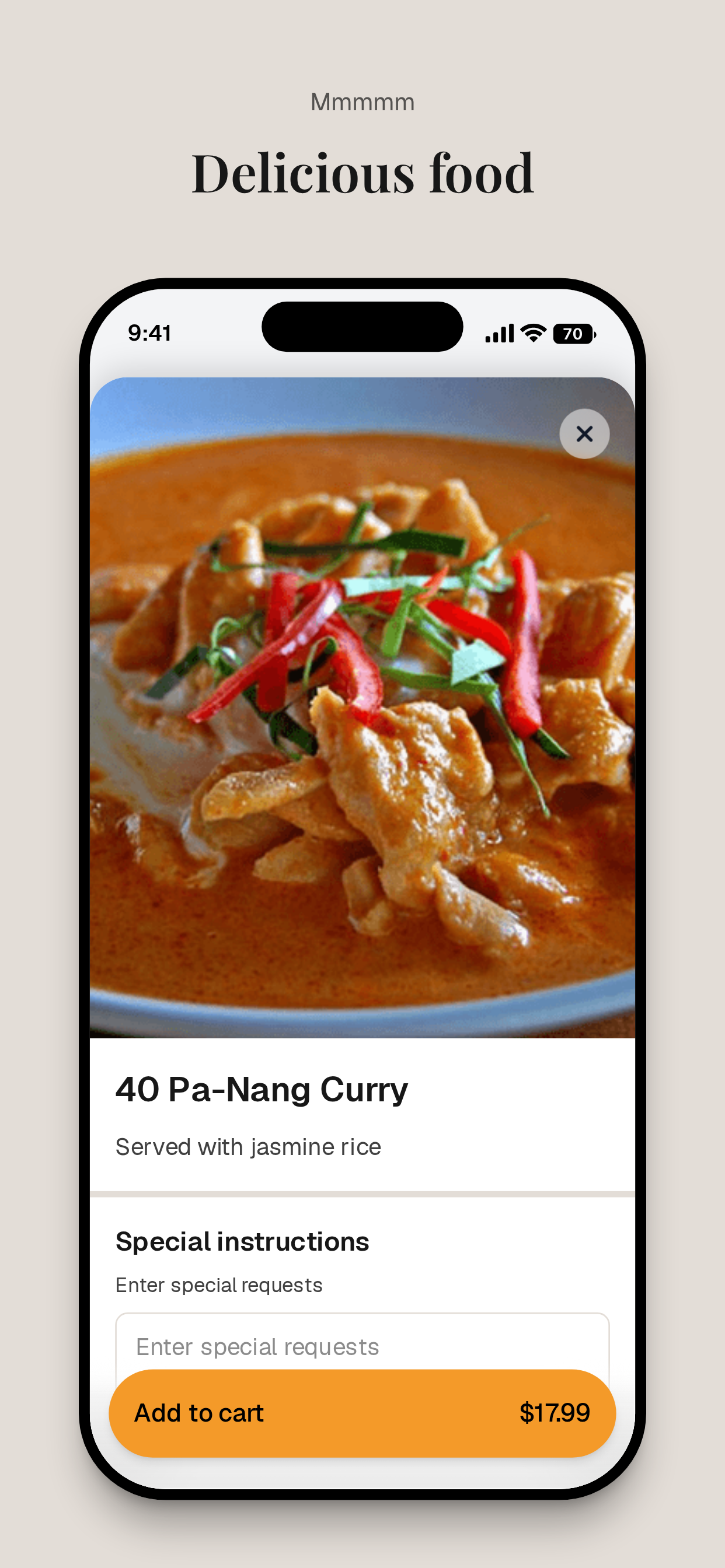 Thai Gourmet Kitchen screenshot 5