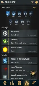 Rollplay - Character Sheet screenshot #4 for iPhone