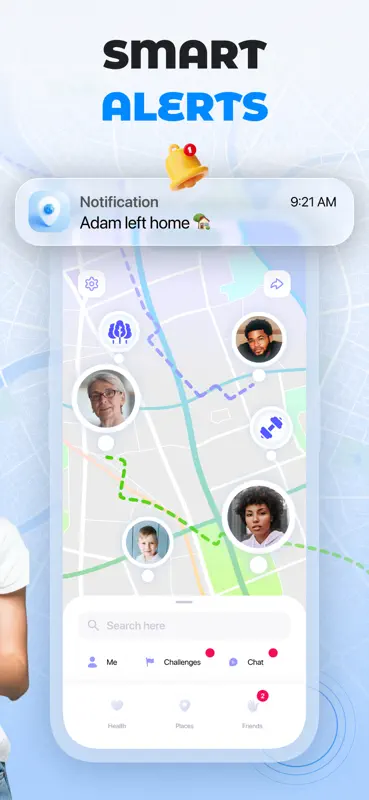 Stepin: Location Tracker Live screenshot 2 of 4