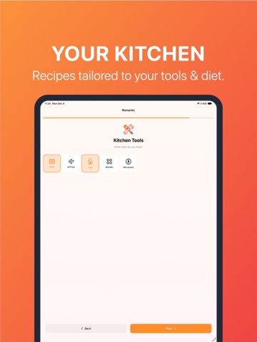 You&Me Food - Couples Cooking iPad screenshot