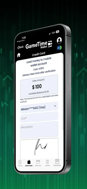 GameTime Wallet screenshot 3