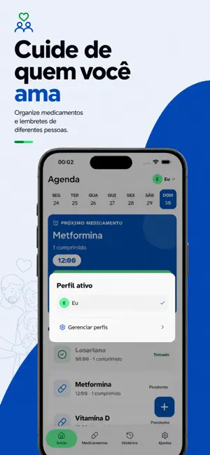 Pingo: Lembrete de Remedios screenshot 4