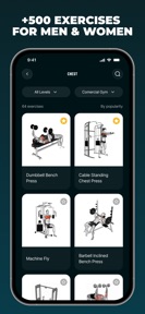 Befit: Gym Workout Tracker screenshot