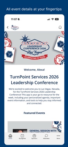 TurnPoint Conferences screenshot