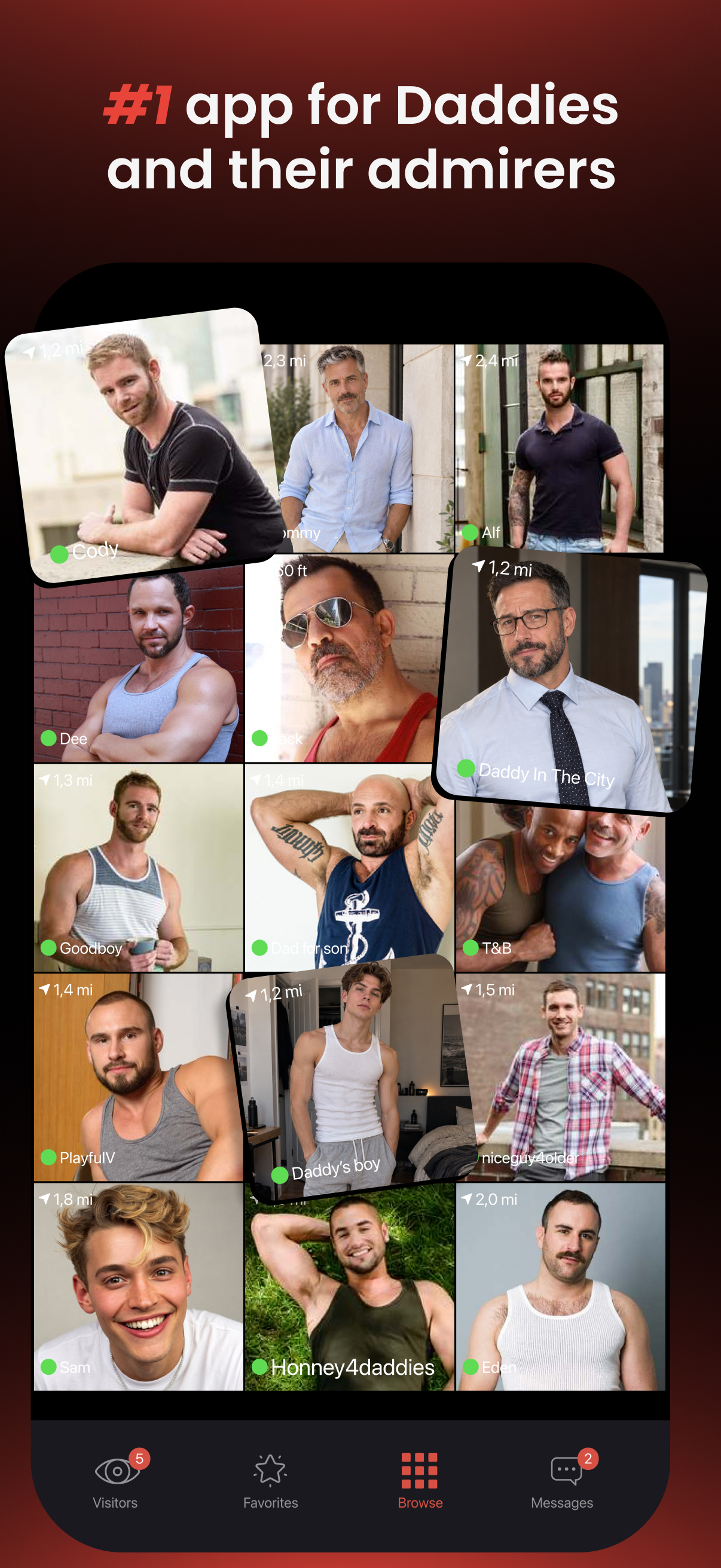 Daddyhunt– Gay Dating & Chat
