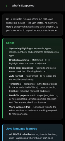 CS++ Java IDE Screenshot 6 of 7