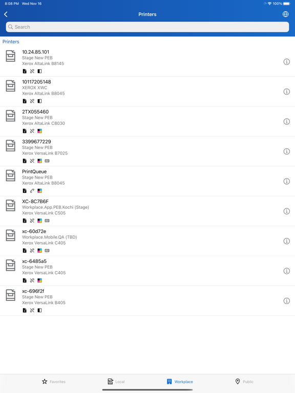 Xerox® Workplace iPad screenshot 7 - Productivity app