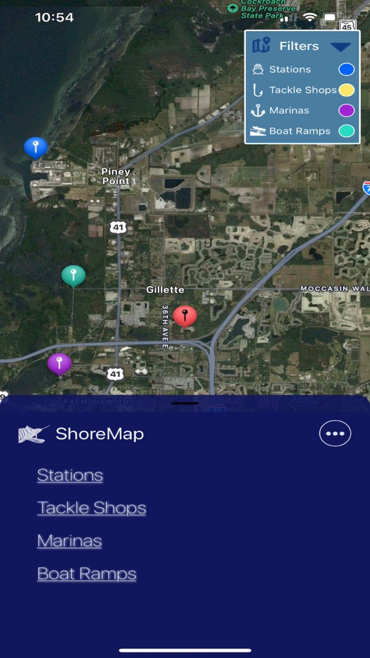 #1. ShoreCasts (iOS) Podle: Shrimp Republic, LLC