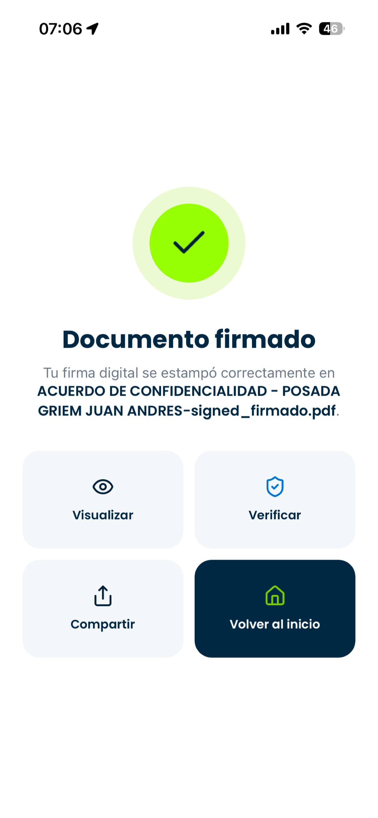 EasyKey: Firma electrónica screenshot 4
