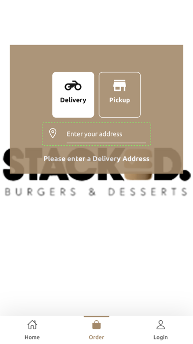 Stacked Burgers and Desserts Screenshot