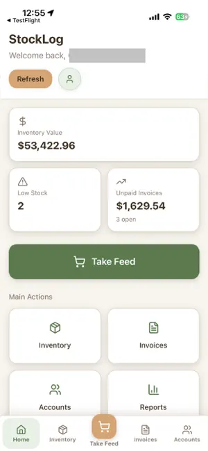 StockLog Inventory screenshot 2