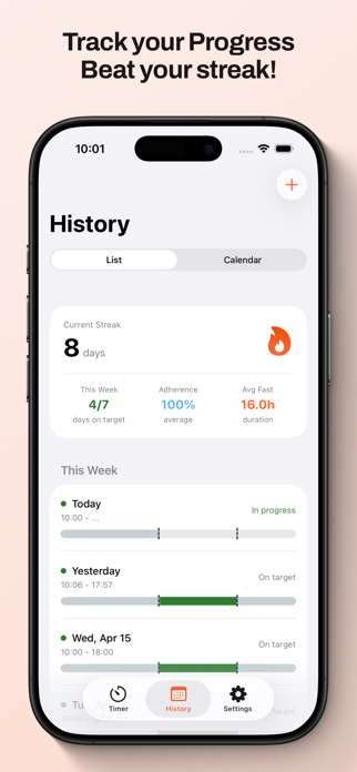 FastTempo: Fasting Timer Screenshot 5 of 5