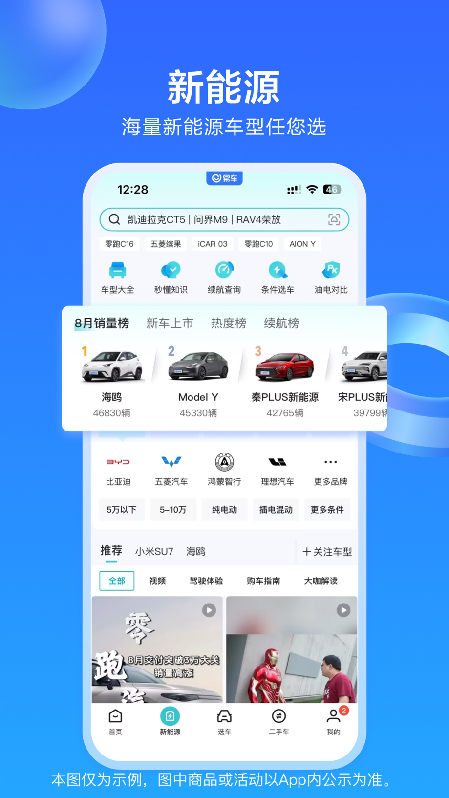 易车-专业看车买车汽车资讯平台 截图
