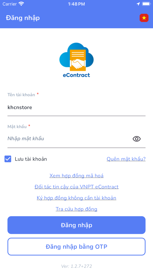 #9. eContract (iOS) By: Vietnam Posts and Telecommunications Group