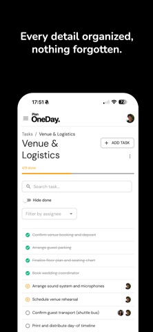 PlanOneDay: Event Planner Screenshot 6 of 10