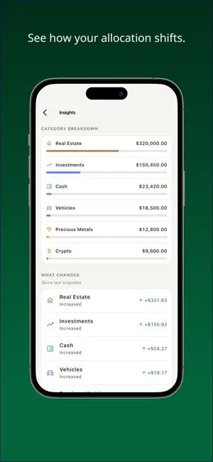 Worva - Net Worth Tracker screenshot 4