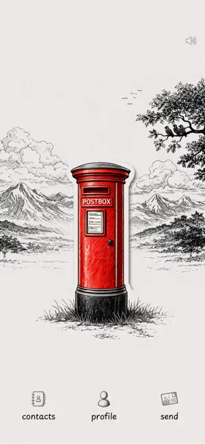 hey postcard: slow messaging screenshot 1