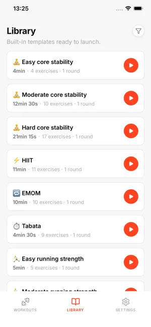 Bloc: Custom workout timer screenshot 2